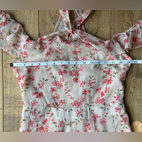 NEW Style Cheat High Neck Floral Maxi Dress size 6 - Picture 11 of 13